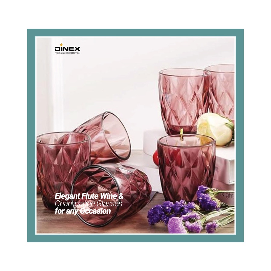 *Textured coloured glass*
Dinex presents high quality glass material. Perfect for a formal occasion as well as for daily use. Elevate your dining with these multi-coloured glasses adding a dose of style and sophistication.
@orchid.dinex
#glassware #barware #diningtable #restaurantglassware #catering #glasses #colouredglass #tableware #newdelhi #orchiddinex