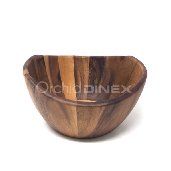Acacia Bowl W/Curved Top