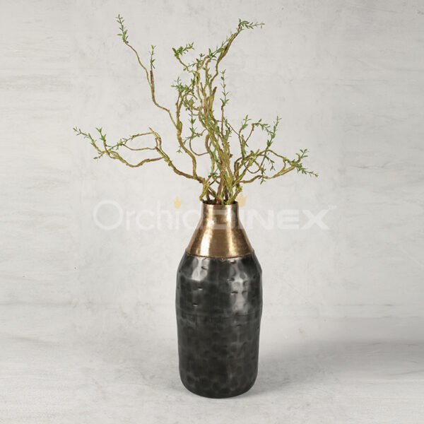 metal vase