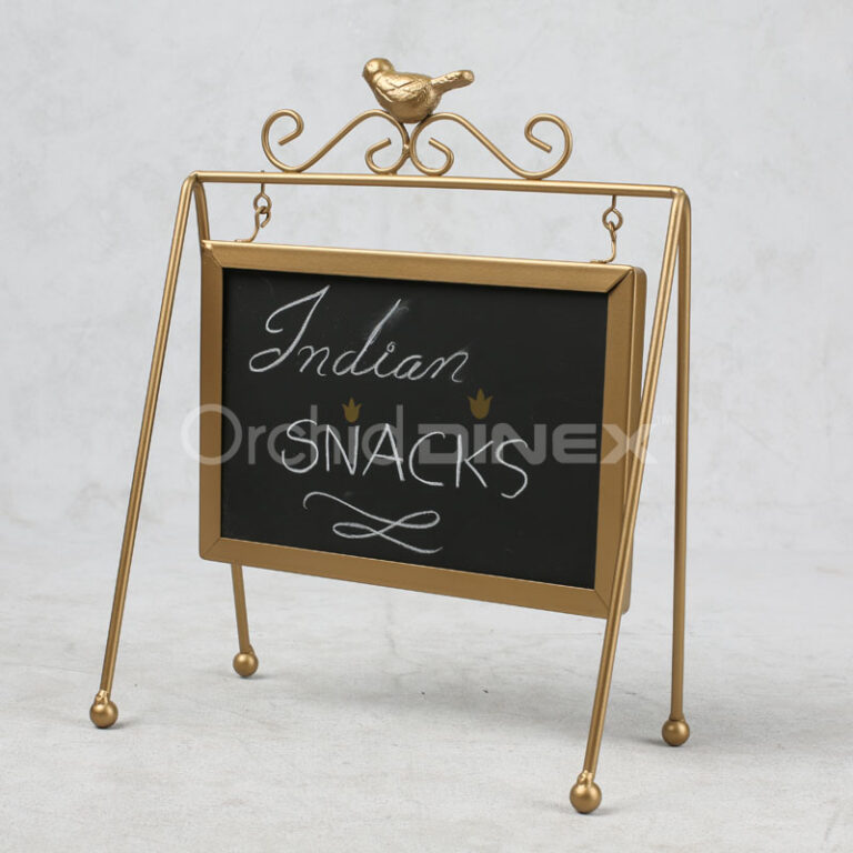 Dinex Metal Food Tags & Menu Stand | Name Tag for Food Display