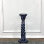 glass candle stand