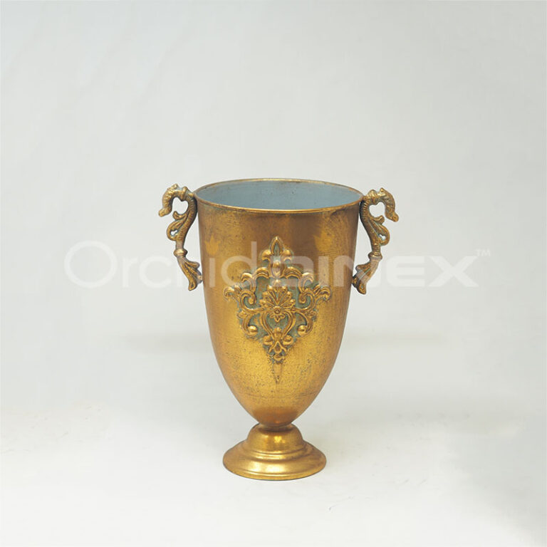 Dinex Iron Vase (golden) 